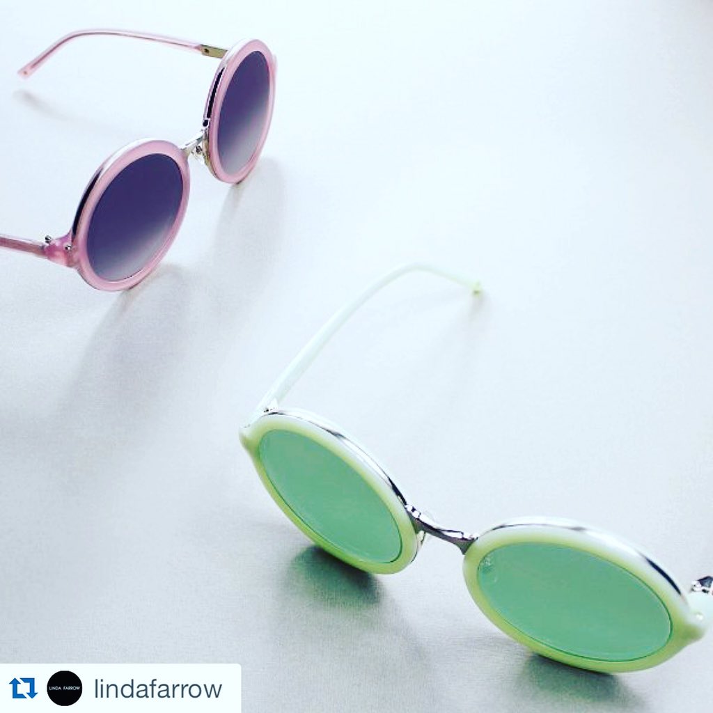 ARCADIAndco's tweet photo. #arcadiandco #lindafarrow #31philliplim #pink #pastels #sale #wintersale #onlinestore #luxurysunglasses https://t.co/vCnJhc6L5Z