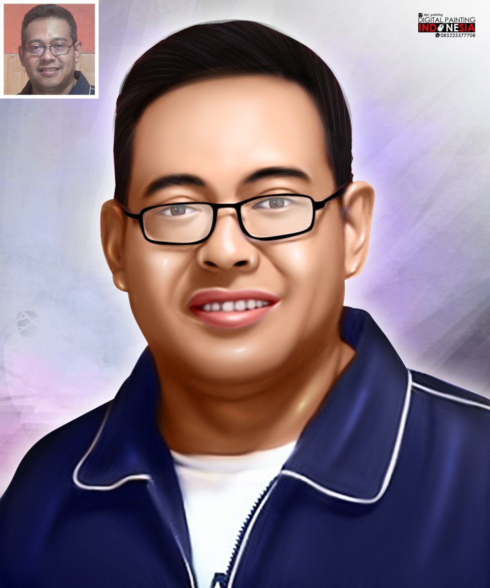 Digital Painting Pak <a href="/hendihen/">Hendi Hendratman</a> ☺
#SmudgePainting #Painting #JasaDesain #JasaKarikatur