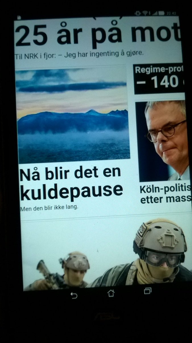 Okseskaft's tweet photo. #Kuldepause #NRK #VARMEPERIODE https://t.co/AZQfIWmXan