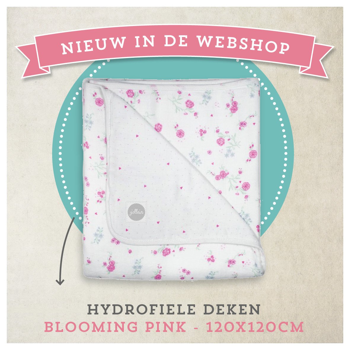Hydrofieledoeke's tweet photo. Nieuw in de webshop! Hydrofiele deken Blooming Pink <3
https://t.co/PtYr2fVhMg #hydrofiel https://t.co/gMwWlrB2re