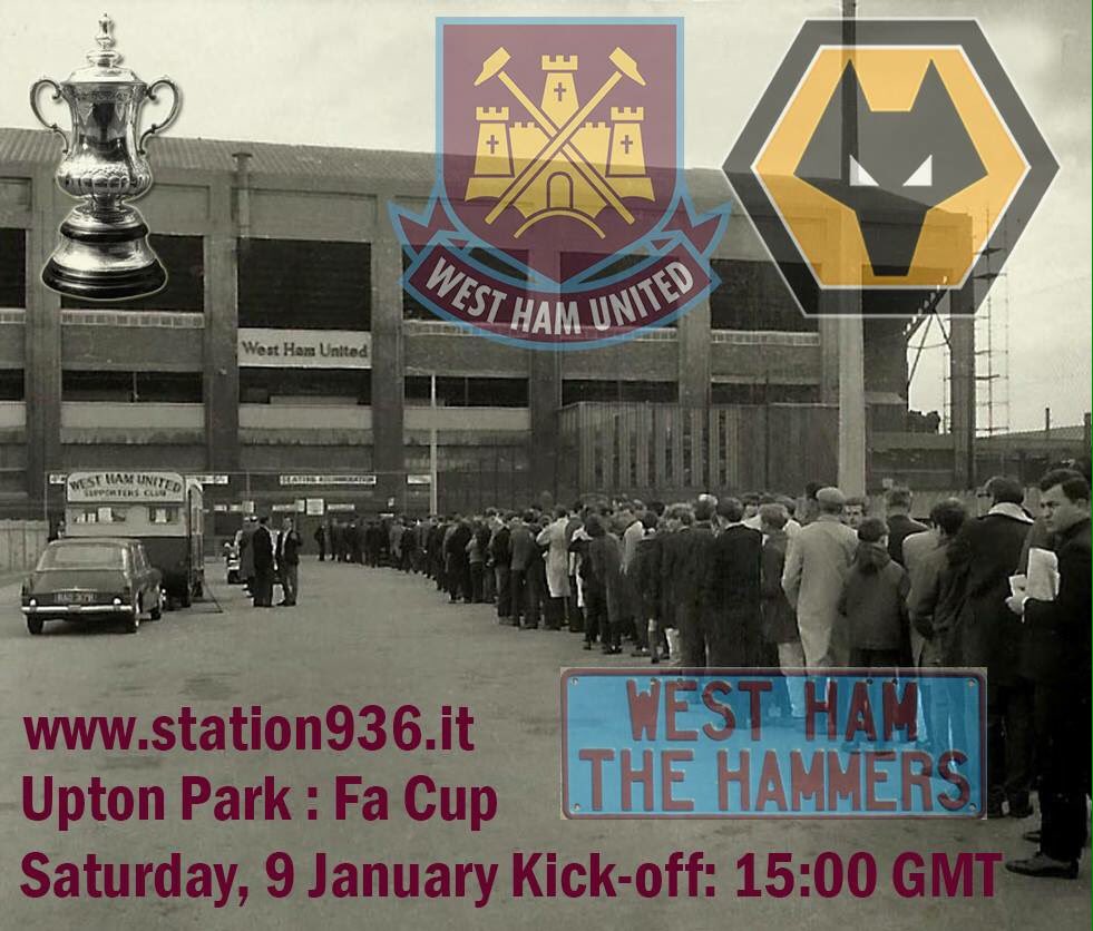 Station936's tweet photo. It's matchday! #COYI #WHUFC #station936 #italianhammers https://t.co/ZI79PlytTz