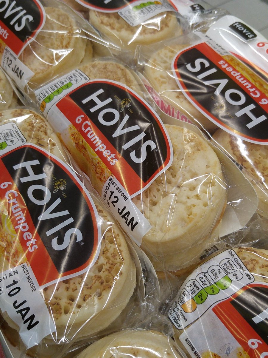 WorthingMyLocal's tweet image. Running out of ideas for lunch? Come down to your My Local and get some delicious crumpets for 50p!!!! #lunchtime
