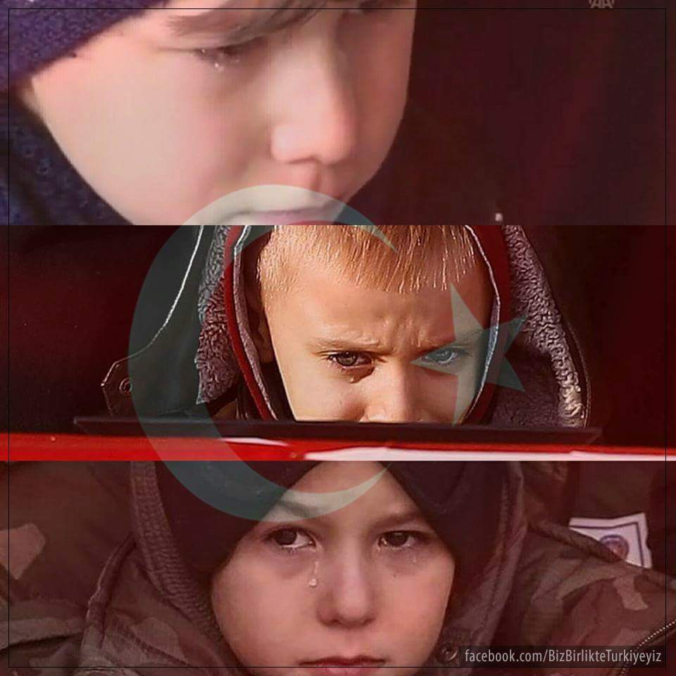 Vatandaş ağlamasın diye, evlatlarını ağlatan Şehitleri var bu toprakların... #PolisimAskerimSENİNLEYİZ