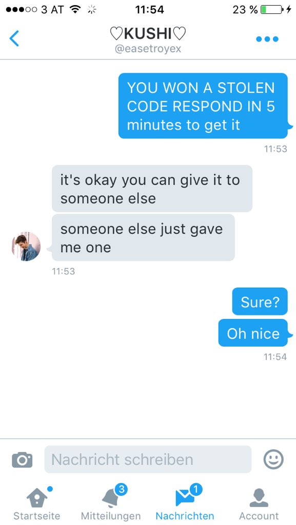 codes_stolen13's tweet photo. As @easetroyex doesnt want it someone else is getting the #StolenCode !! https://t.co/t3L0mjAsvc