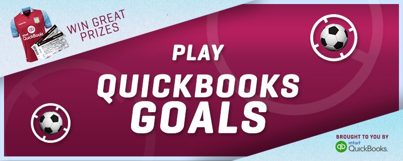 AstonVilla's tweet photo. Play QuickBooks Goals for chance to win #AVLNOR tickets, plus signed shirt! https://t.co/C3MYxeyTFT #QuickBooksVilla https://t.co/KdDpUTLdpI