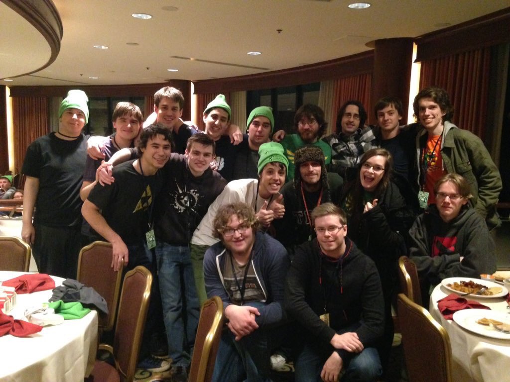 6am with cool people - #AGDQ2016 was one of the best weeks i ever had ^_^