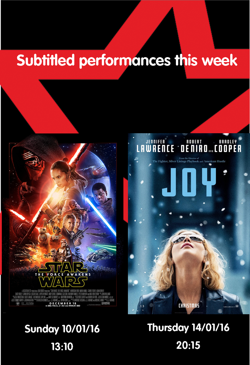 CineworldEbn's tweet photo. Here are our subtitled performances this week! https://t.co/bQKLxjeN0s