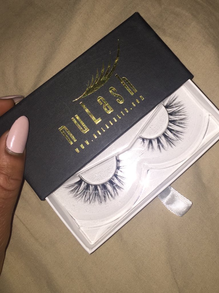 PaixxAmour's tweet photo. Got mine #nuLash. Thank you @FrenchiNay I love them. Get yours now, long lasting mink lashes at affordable prices. https://t.co/9CLjZDyq6f