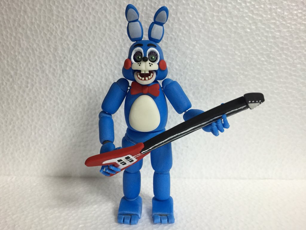 アラク Fnaf2よりトイボニーの粘土フィギュアが完成したのでレビューします T Co R6jycmffaw