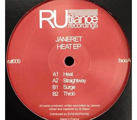 Review du très bon 'Heat' de Janeret sorti sur Rutilance Recordings, le label de <a href="/DjSteaw/">Dj Steaw</a> >> bit.ly/1OXatSZ