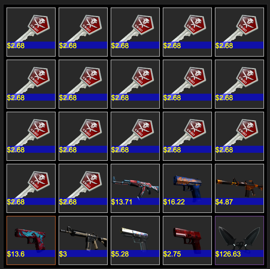 RewardsGG's tweet image. We bought for 1.200$ of skins for our winners ! CSGOPRIZES.COM is always here for you guys don't forget it