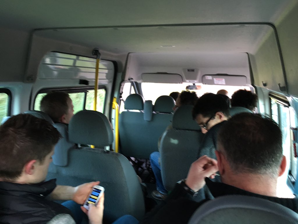 MillingtonRuth's tweet photo. @StoneRugby are on the way to @LeicesterTigers #lookout #StoneRUFC #rugby #TeamSocial https://t.co/JjrU3Qt6Va