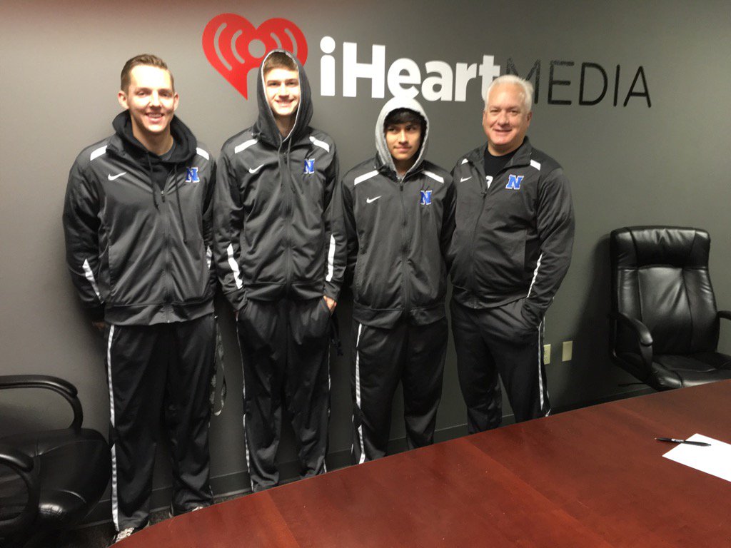 Norcohoops's tweet photo. Pre-show meeting!! #IESportsNet #FoxSports1350 #CabreraNHS #NorcoAthletics https://t.co/5g5UxqNjXb