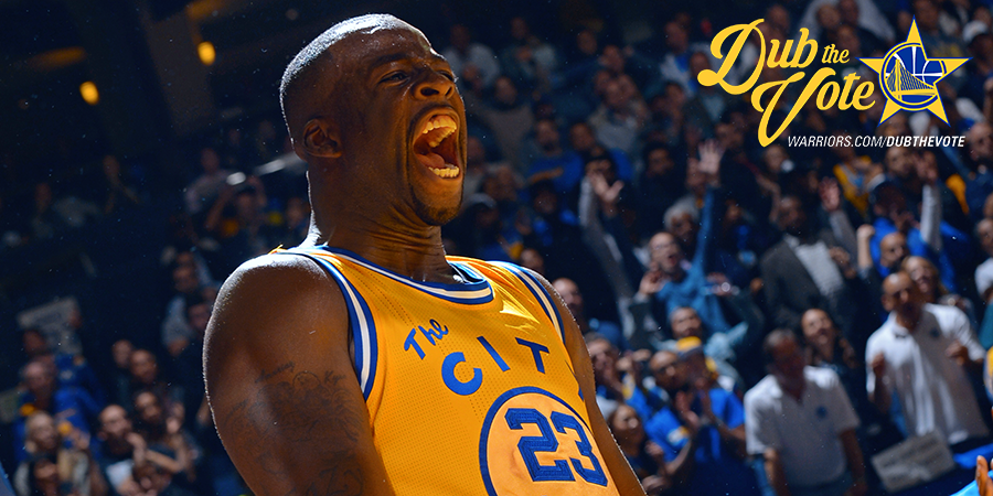 warriors's tweet photo. RT to #NBAVote for @Money23Green ⭐ #NBAVote https://t.co/MXFWPA6kcI
