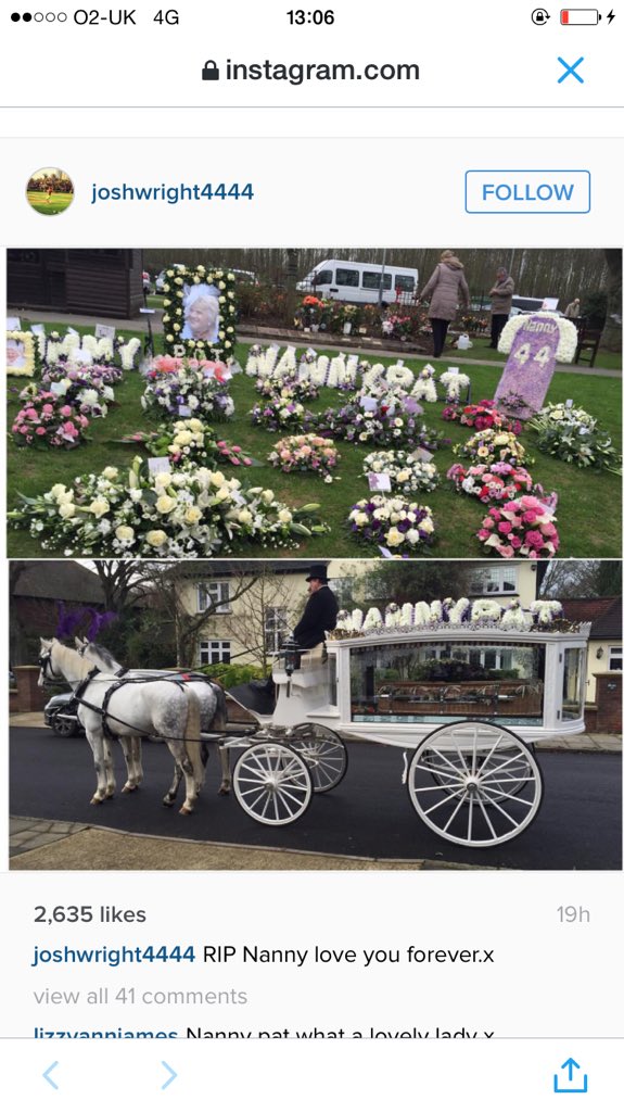 nannypat_carol's tweet photo. Thank you for everyone that helped my mummy's send of so wonderful, my heart is broken loved her so much. My hero 💔 https://t.co/q93qu1YLmY