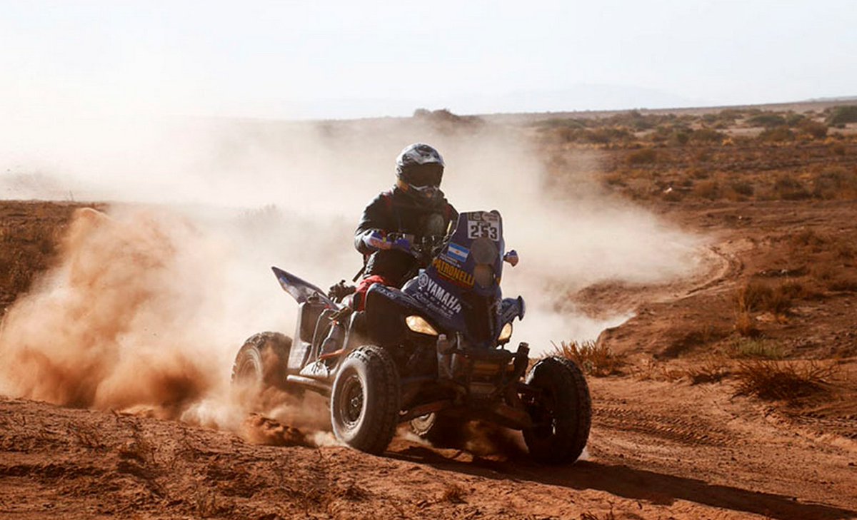 quadandjet's tweet image. Doblete de los Patronelli que ya lideran el Dakar 2016 ow.ly/WPFB5