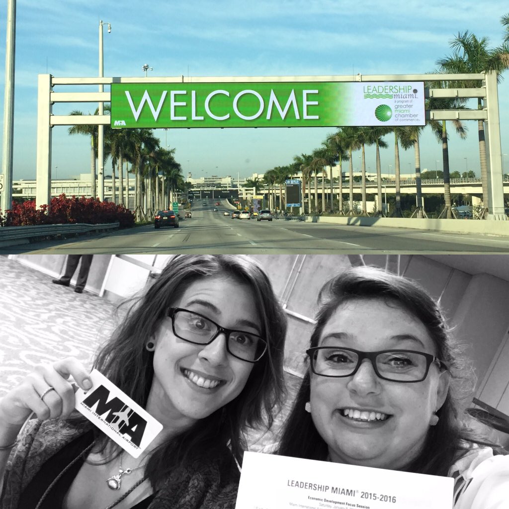 SeaChell7's tweet photo. Ready for behind the scenes of largest cargo airport @BOOMMiami @MiamiChamber #LeadershipMiami @iflymia #LMatMIA https://t.co/mRRGsx8bcb