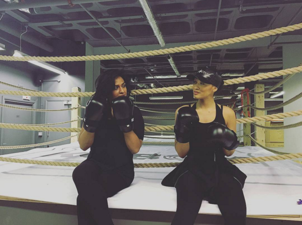 TFosterFR's tweet photo. #INSTAGRAM Tamera boxing two weeks ago. https://t.co/uJLUWAKU49