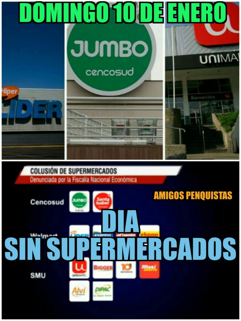 Amigopenquista's tweet photo. La gente está ABURRIDA!!
Mañana domingo, DÍA SIN SUPERMERCADOS #NoalaColusion
#RT https://t.co/q5KVVOO87F