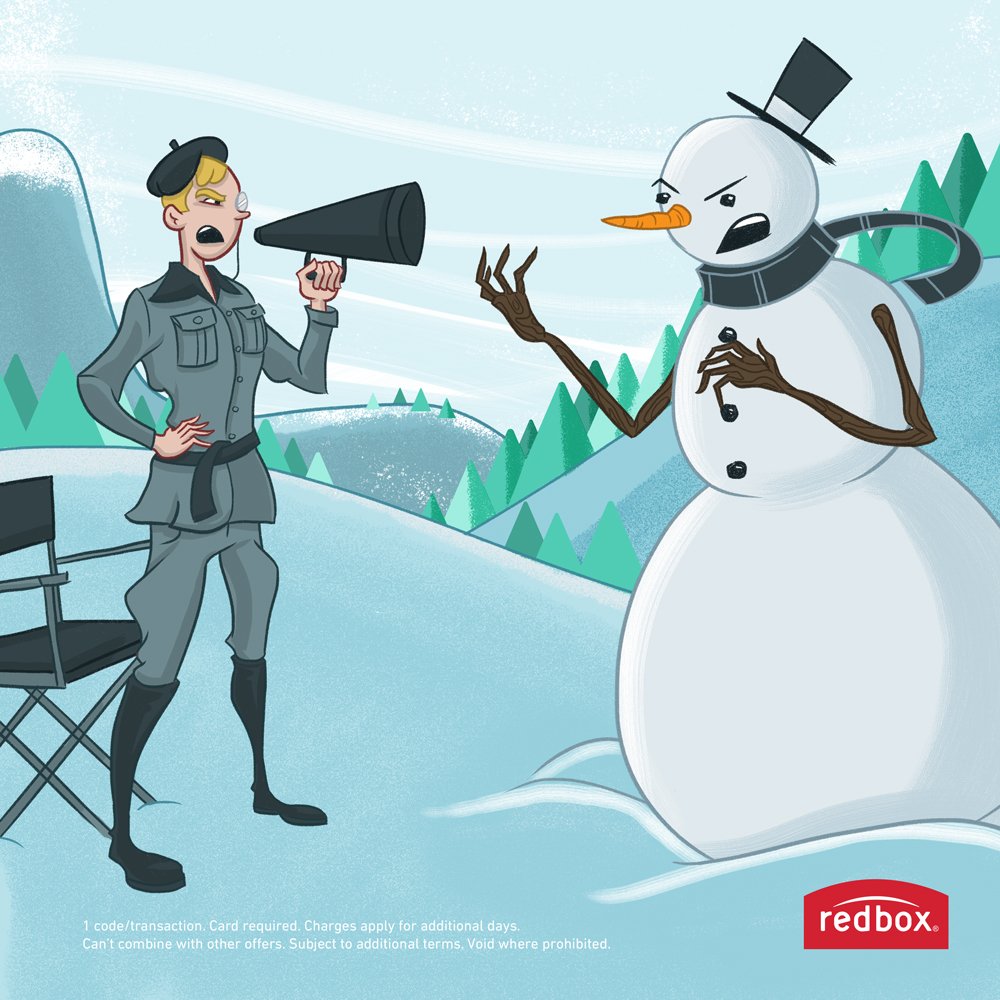 Tweet your funniest caption for this photo by 7pm CT and we’ll pick a random winner to receive a free rental!