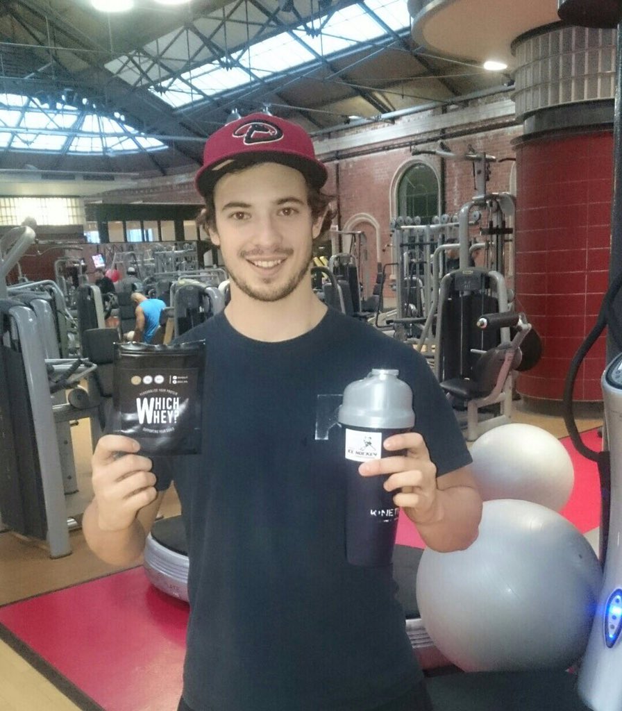 Which_Whey's tweet photo. Have a good game tonight @RLachowicz and @bownsy21 #WhichWhey will it go! #LetsGoDevils #LetsGoPanthers https://t.co/YNIe2E10aH