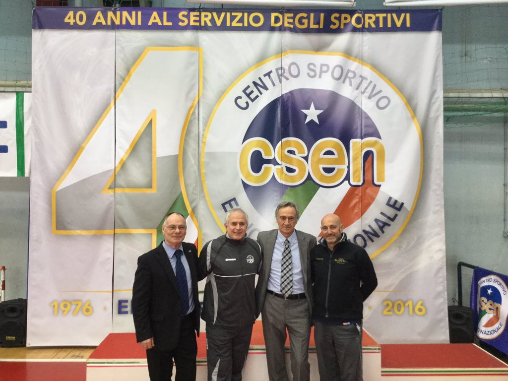 Comincia il Campionato Nazionale di #judocsen 2016, il primo grande evento del 40* anno di attività #csen40