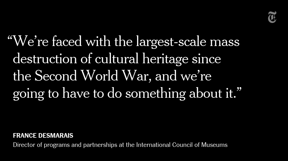 nytimes's tweet photo. A "broken system" allows ISIS to profit from looting ancient artifacts https://t.co/Sr0Ok4taEv https://t.co/tM3inQjmTk