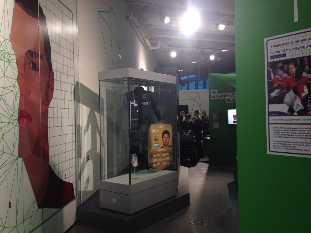 tashjohansson's tweet photo. Fun times at #pitchtopixel exhibition, @FootballMuseum ๐ฎโฝ๏ธ
Includes history of game that stole my boyfriend: #FM16 https://t.co/PcioaRoTVv