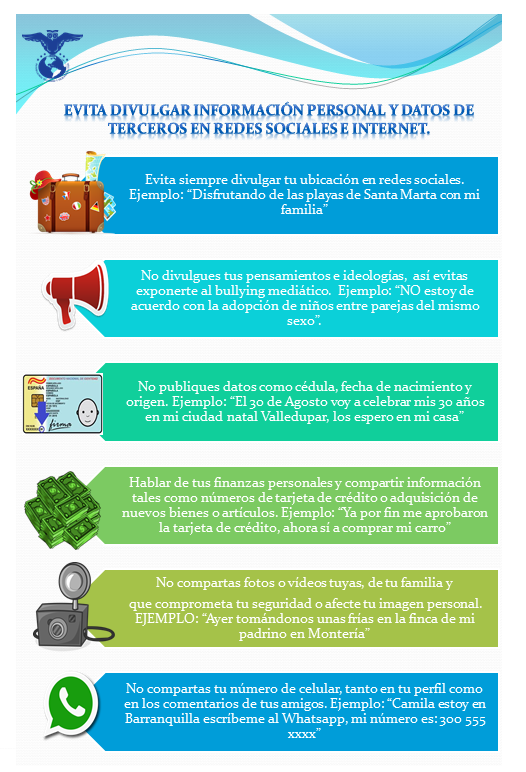 Intergloballtda's tweet photo. Ten cuidado con compartir información personal con terceros y en redes sociales, esta puede ser utilizada por otros! https://t.co/huAHlZWJci
