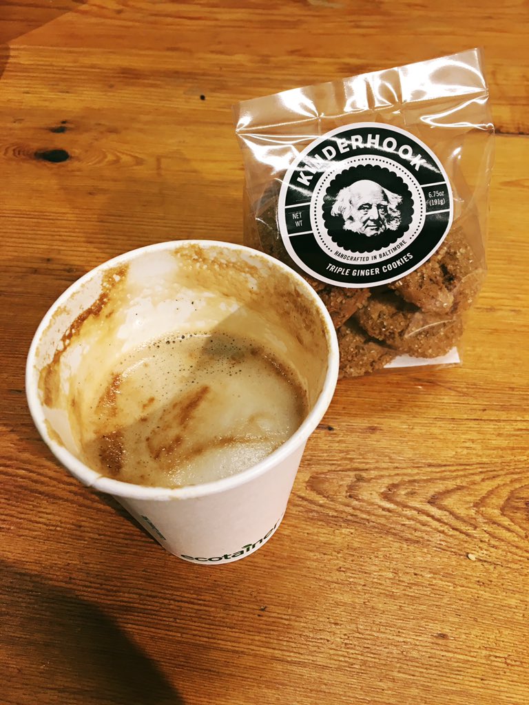 track workout done. coffee and cookies with friends to warm up, thanks to <a href="/peregrinedc/">Peregrine Espresso</a> and <a href="/kinderhookbmore/">Kinderhook Snacks</a>.