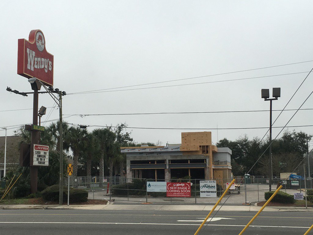 garytmills's tweet image. New look coming for @Wendys on San Juan. Look for opening in Feb. #diningnotes
