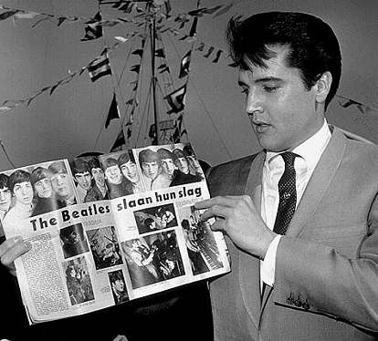 Ayer cumplía 81 años Elvis Presley, ídolo de los Beatles.