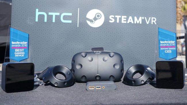The HTC Vive Pre took home our Best in Show Award at #CES2016 buff.ly/1ZhfT6k