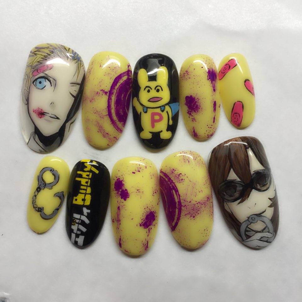 Nail Studio 【éclat】 on Twitter: "【オーダー品】 うたの☆プリンスさまっ♪ 来栖翔×寿嶺二 シアター