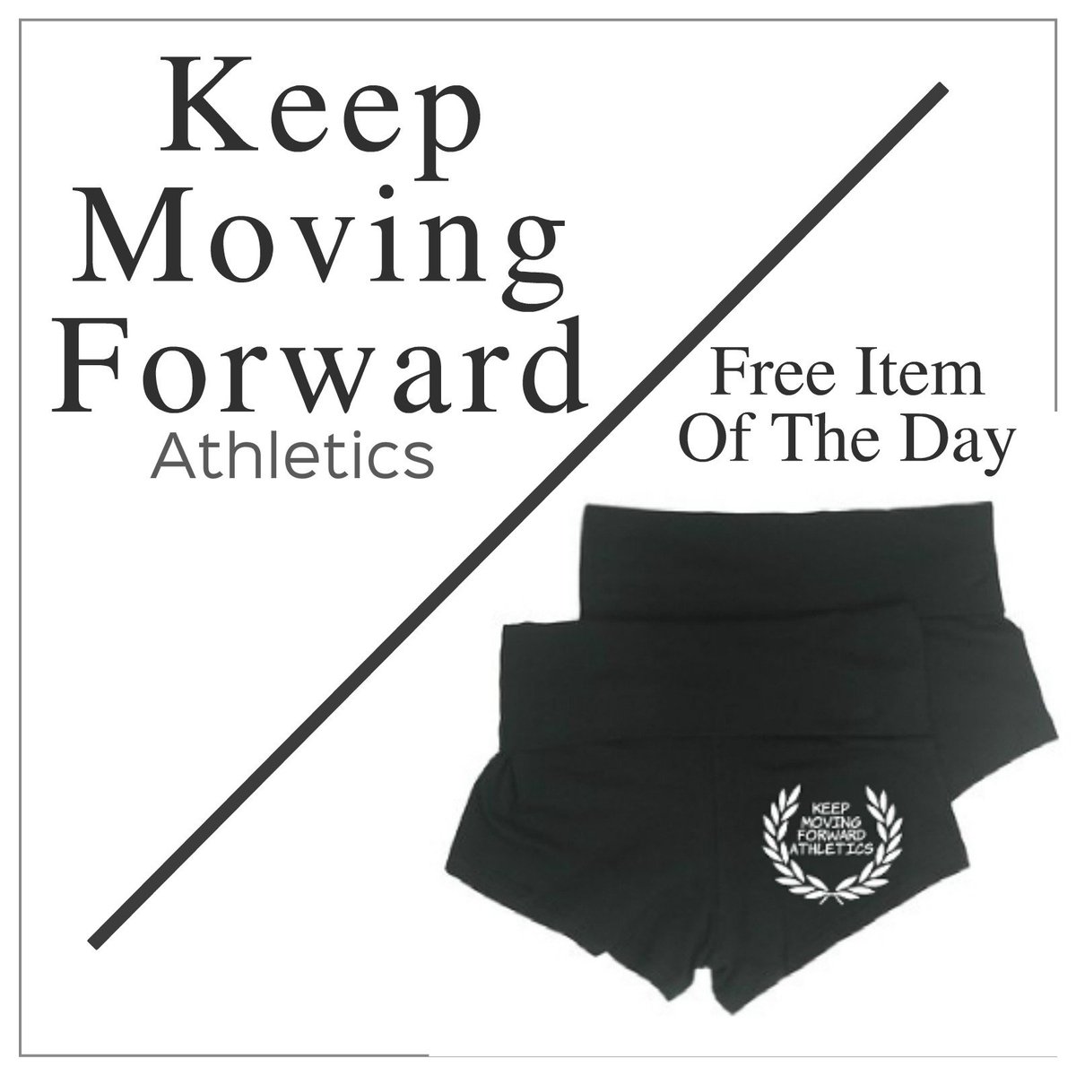 KMFATHLETICS's tweet photo. Free Item Of The Day: Day 2
#keepmovingforward 

https://t.co/LzkkB07ypZ https://t.co/YbPYc91Blt