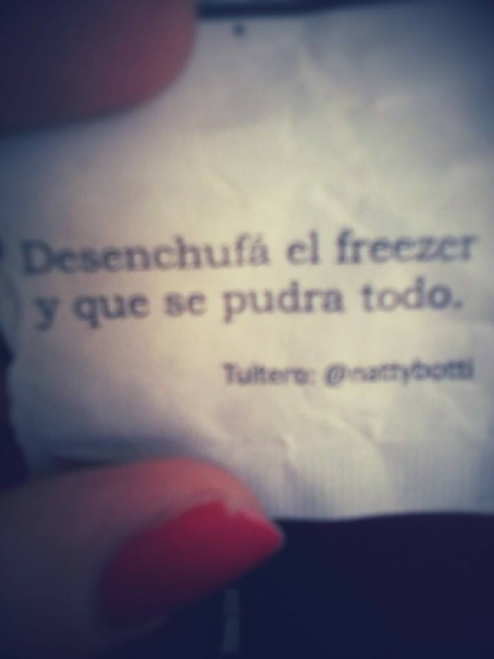 capemagui's tweet photo. Desenchufá el freezer y que se pudra todo... https://t.co/Wtm04hkVMR