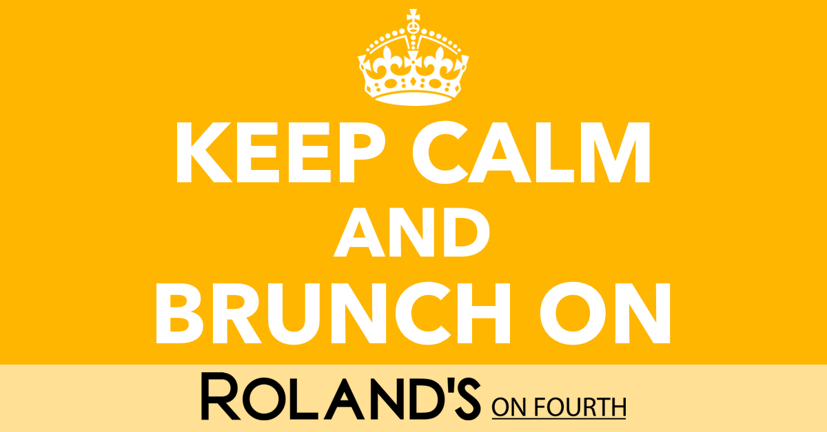 RolandsOnFourth's tweet photo. Saturday is brunch here! Join us this morning for delicious breakfast and great drink deals! #Caesars #Bacon #Breaky https://t.co/RaJFQOgIWJ