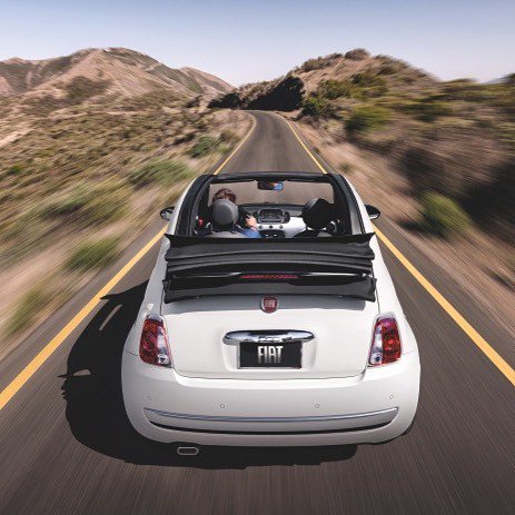 Navigate a beautiful weekend in the #FIAT500c. 
#🚗 #FIAT #FIATUSA #Ciaobaby #FIATlove #500Love #FIATfamily #Italian…