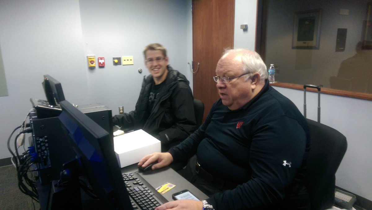 HightowerRoss's tweet photo. Atis and Jerad testing emergency shutdown scripts at the UCC at UWM. https://t.co/HWrdLzEFBW