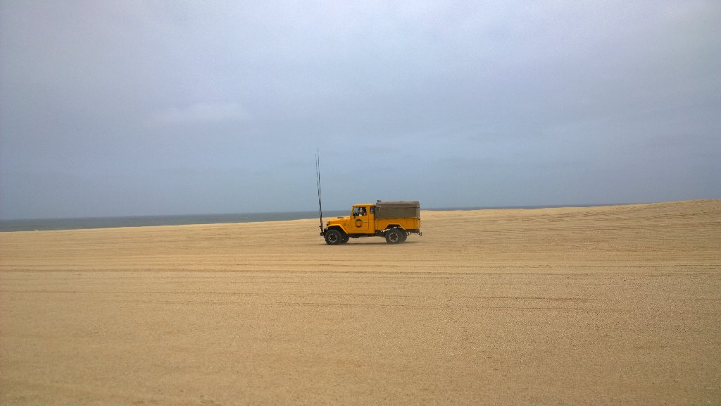 CallithrixApe's tweet image. Ripping the desert to fish on the skeleton coast