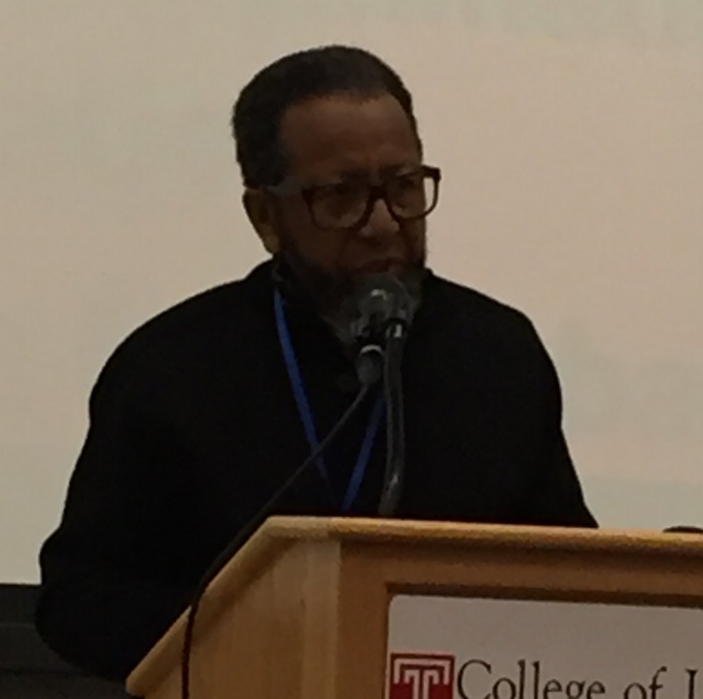 Lucy_Duncan's tweet photo. "They will destroy over night what it took you a lifetime to build." #JamesDupree #BRTconference2016 #gentrification https://t.co/pYJykQIfTN