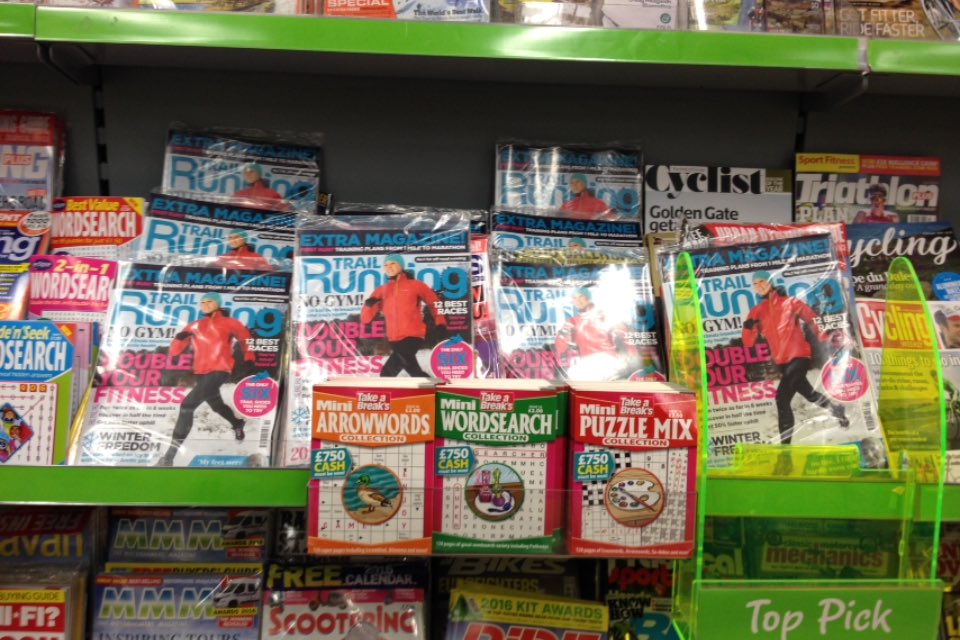 14Cookylove's tweet photo. Just tidied the running section up in Asda .............That's better 🤗 @TrailRunningMag https://t.co/7y9b8imGiN