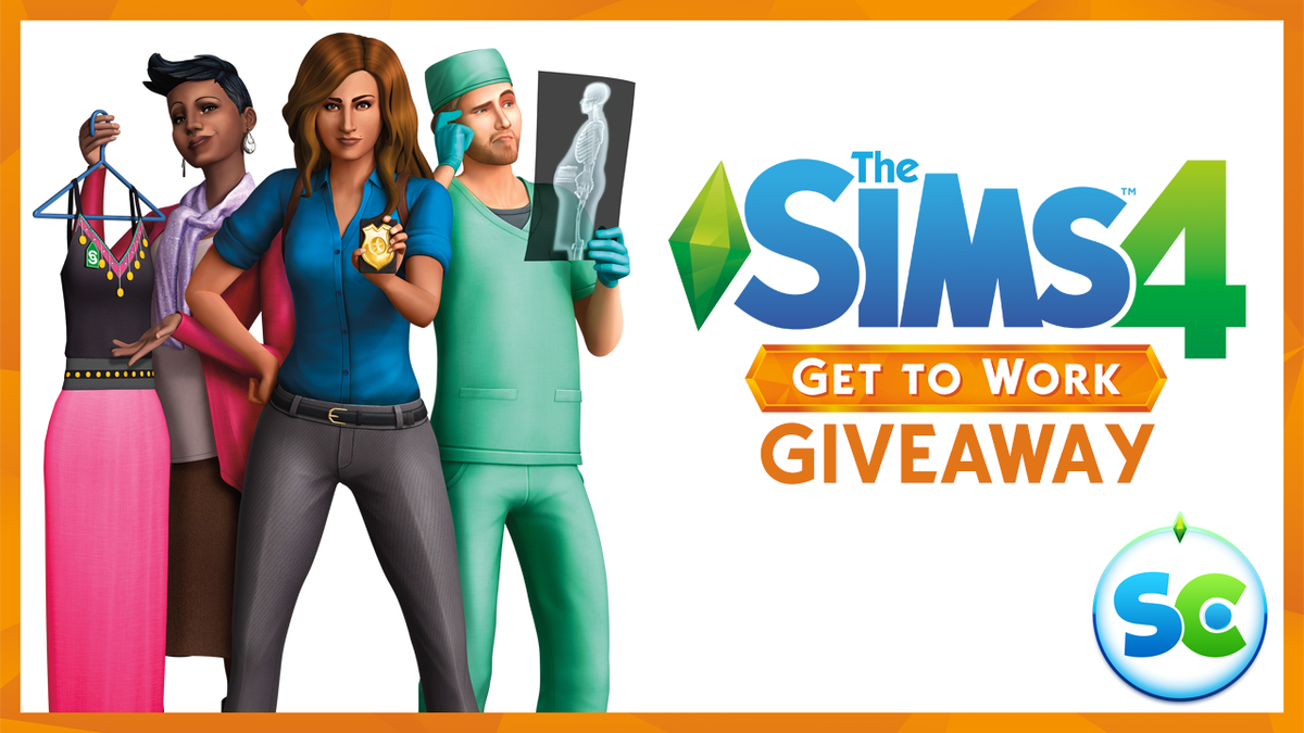 TheSimCommunity's tweet photo. GIVEAWAY! FOLLOW + RT for a chance to win #TheSims4 Get to Work! Ends Jan 10 @ 10PM CET. https://t.co/TIfSkzz6sK