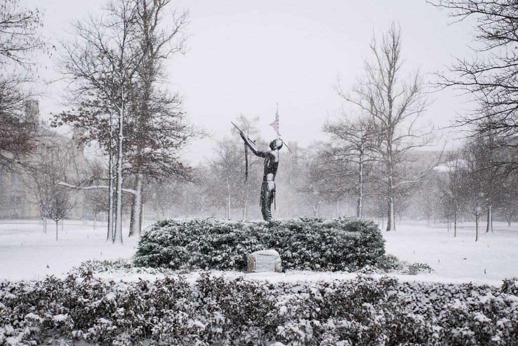 UofOklahoma's tweet photo. SNOOOOOOOOOOOO-U! #BoomerSooner https://t.co/dVUX9a7CeF