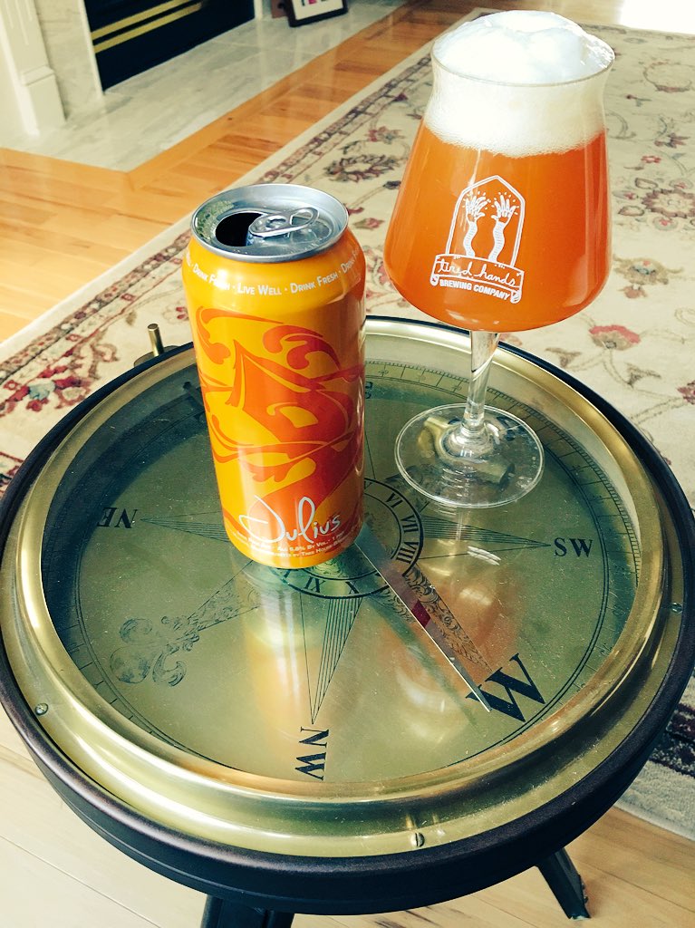 B_Palfreyman's tweet photo. My lucky day, first ever taste of @TreeHouseBrewCo and it is glorious, thanks @ShortFuse_Brew! #haze #hopoils https://t.co/rE8NhFxCeB