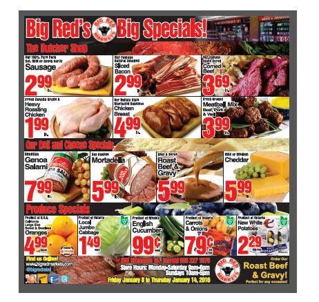 bigredretail's tweet image. The #specials Jan 8th - 14th. #Thorold