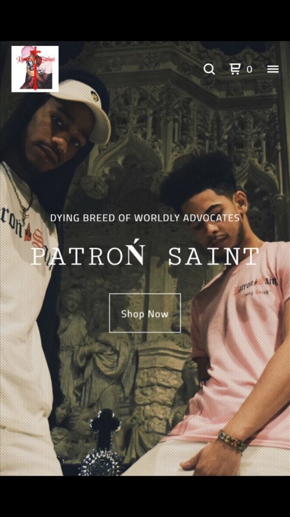 Go shop now, what y'all been waiting for &amp; needed. Support the real #dyingbreed 💒 onlypatronsaint.bigcartel.com