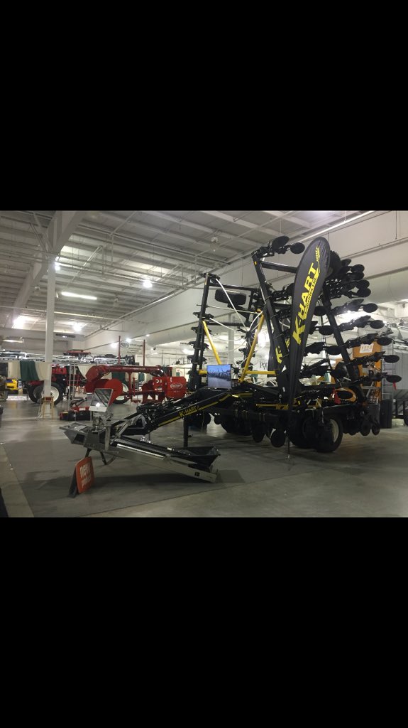 Setting up for #cps #2016! Make sure you stop in for a visit and check our new semi conveyer for unload! #slick
