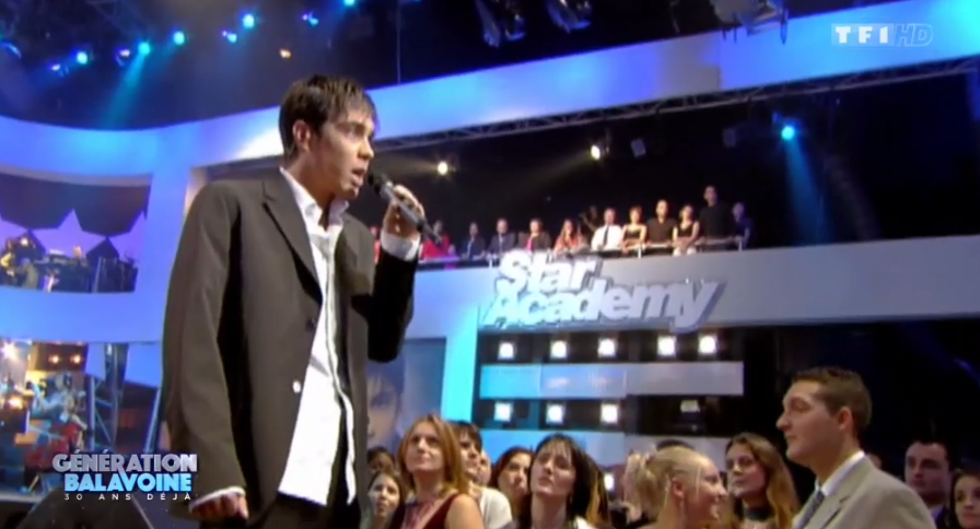 Mediasinfos's tweet image. #GenerationBalavoine 
Nikos: "Pour moi, Daniel Balavoine c'est aussi Grégory Lemarchal".. #SOSDunTerrienEnDétresse