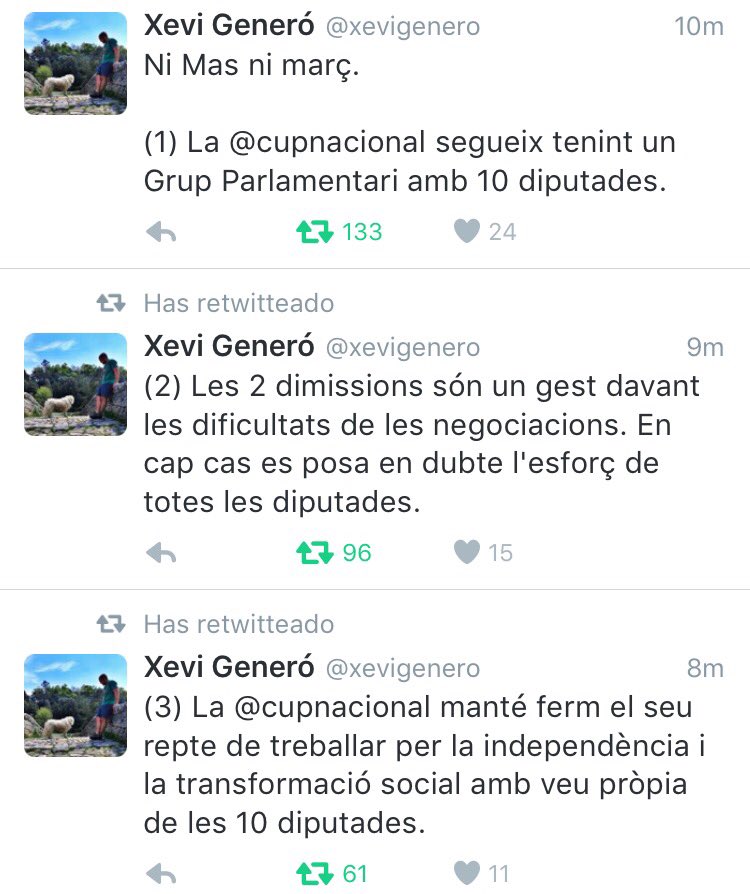 CUPBarcelona's tweet photo. L'acord llegit per @xevigenero . Membre del Secretariat Nacional de la CUP. https://t.co/NSmxKrzjfU